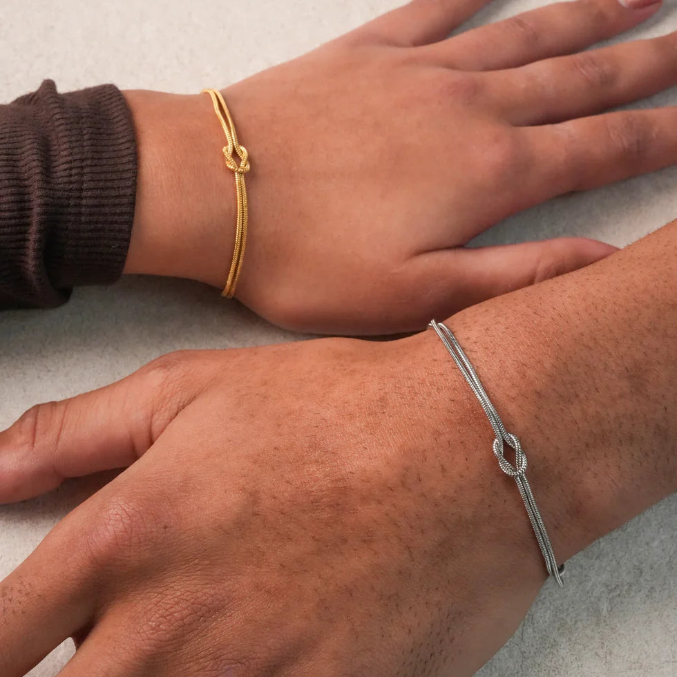 Partner Knot Bracelet — A Bond Nothing Can Break