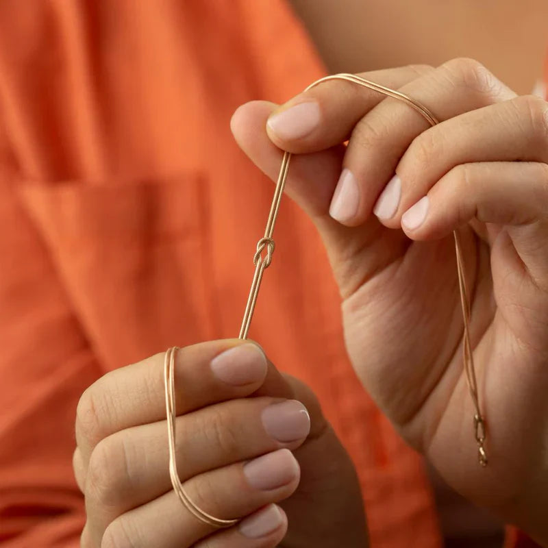 Partner Knot Necklace — A Bond Nothing Can Break